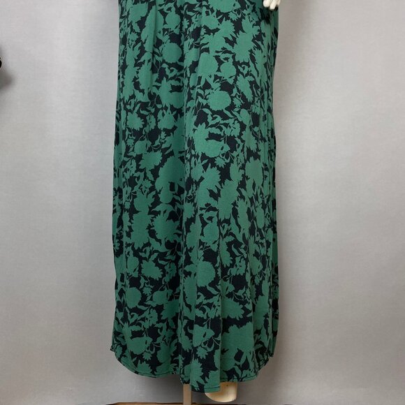 41 Hawthorn Dress Floral Sleeveless Shirred Smocked Back Pockets Size Large - Picture 3 of 11